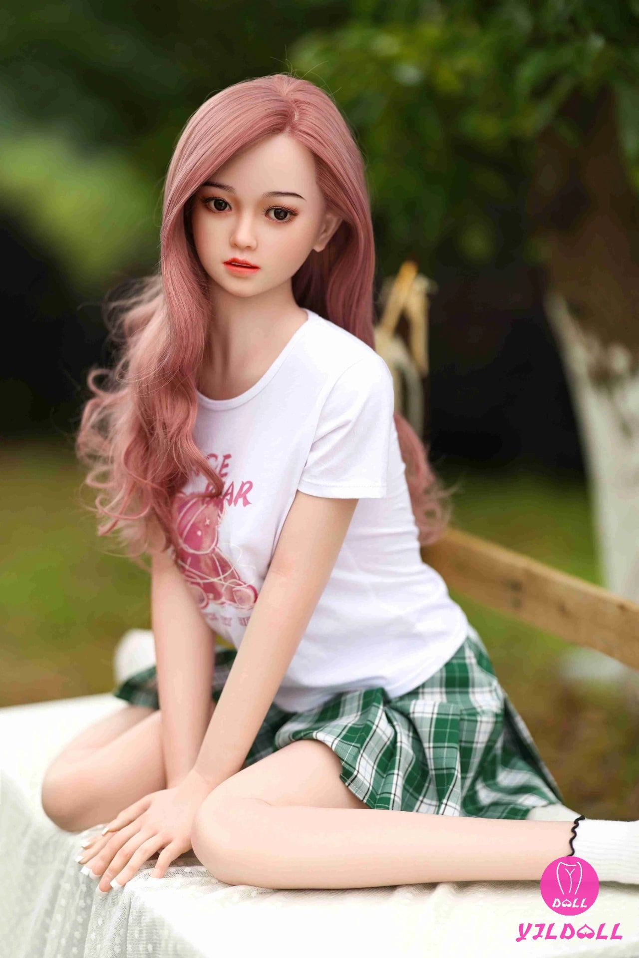 Joyce 148CM/4FT8 D Cup TPE Body+Silicone Head Sex Doll
