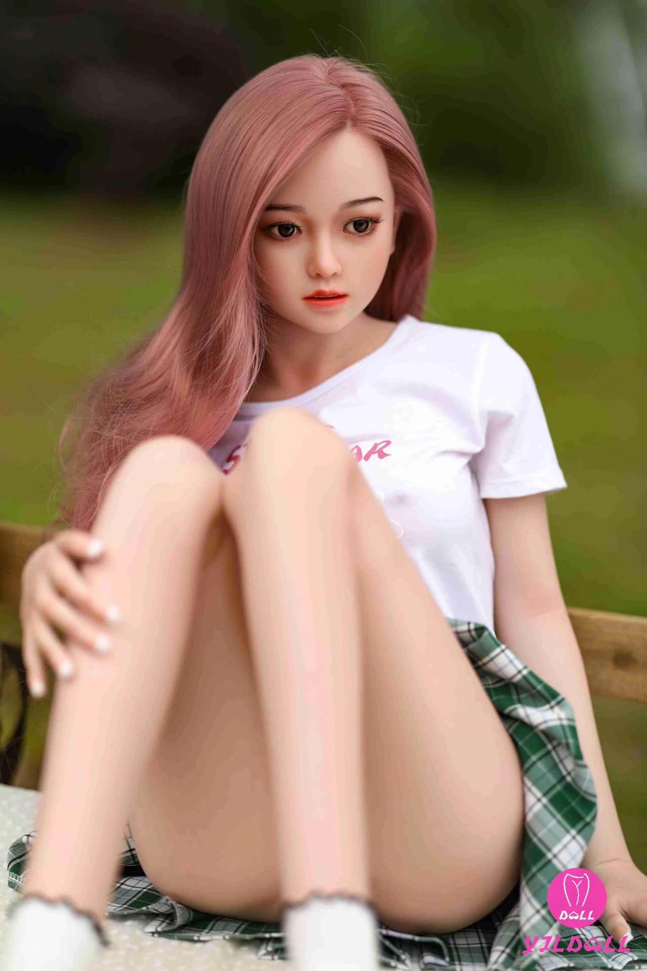 Joyce 148CM/4FT8 D Cup TPE Body+Silicone Head Sex Doll