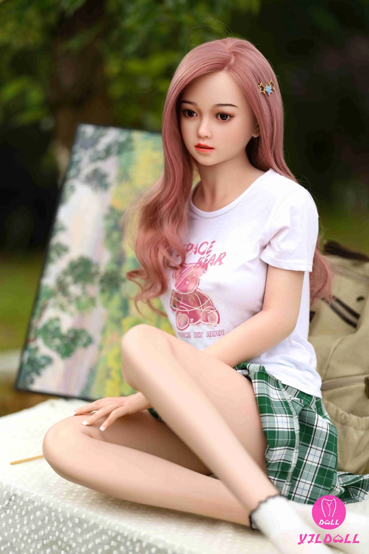 Joyce 148CM/4FT8 D Cup TPE Body+Silicone Head Sex Doll