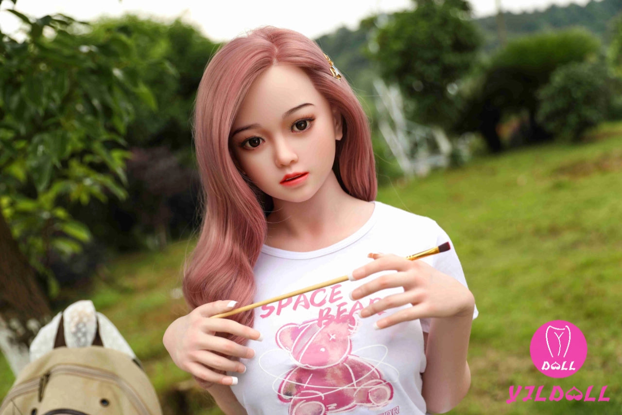 Joyce 148CM/4FT8 D Cup TPE Body+Silicone Head Sex Doll