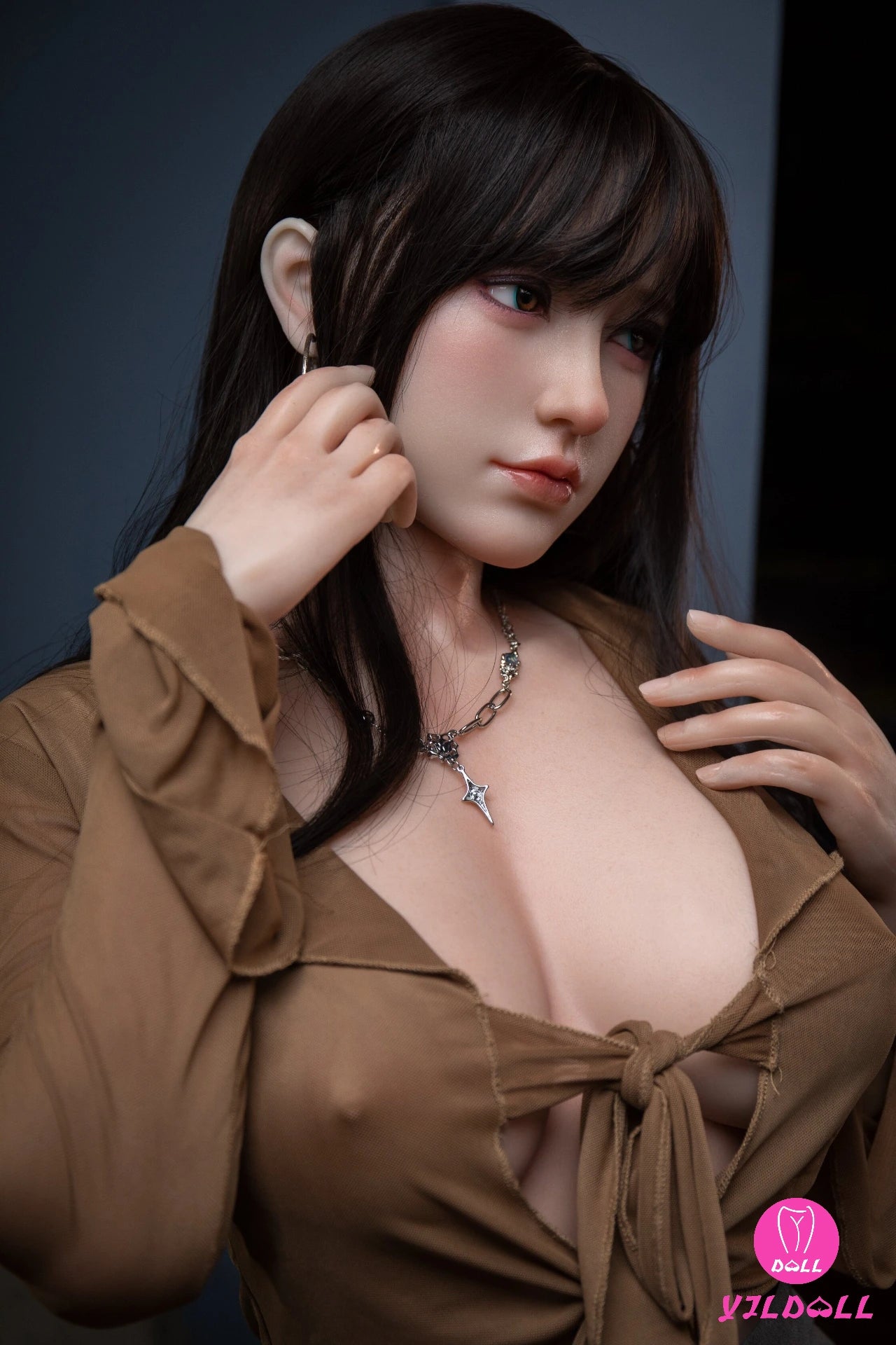 Giselle 160CM/5FT2 D Cup TPE Body+Silicone Head Sex Doll-US