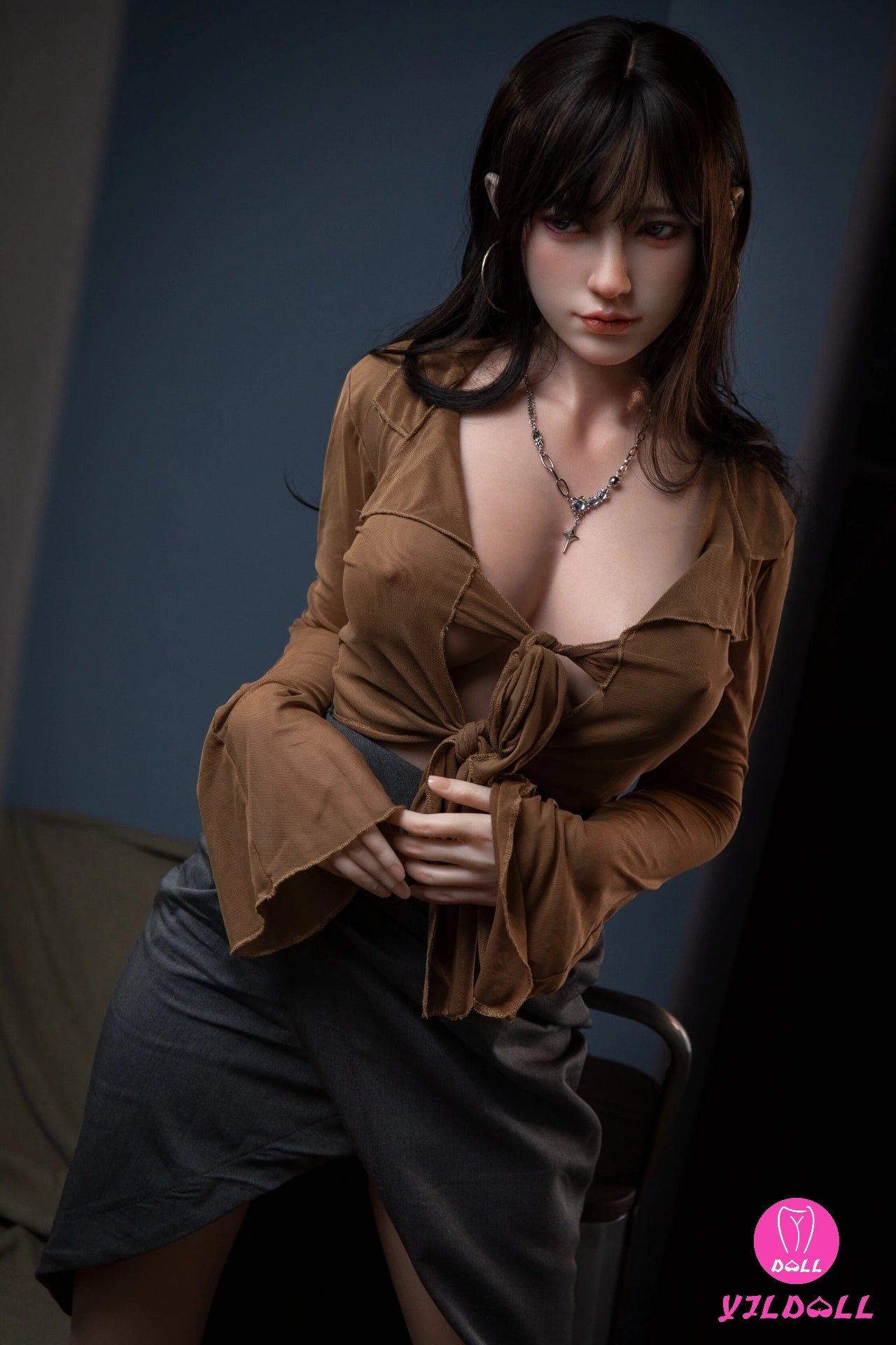 Giselle 160CM/5FT2 D Cup TPE Body+Silicone Head Sex Doll-US