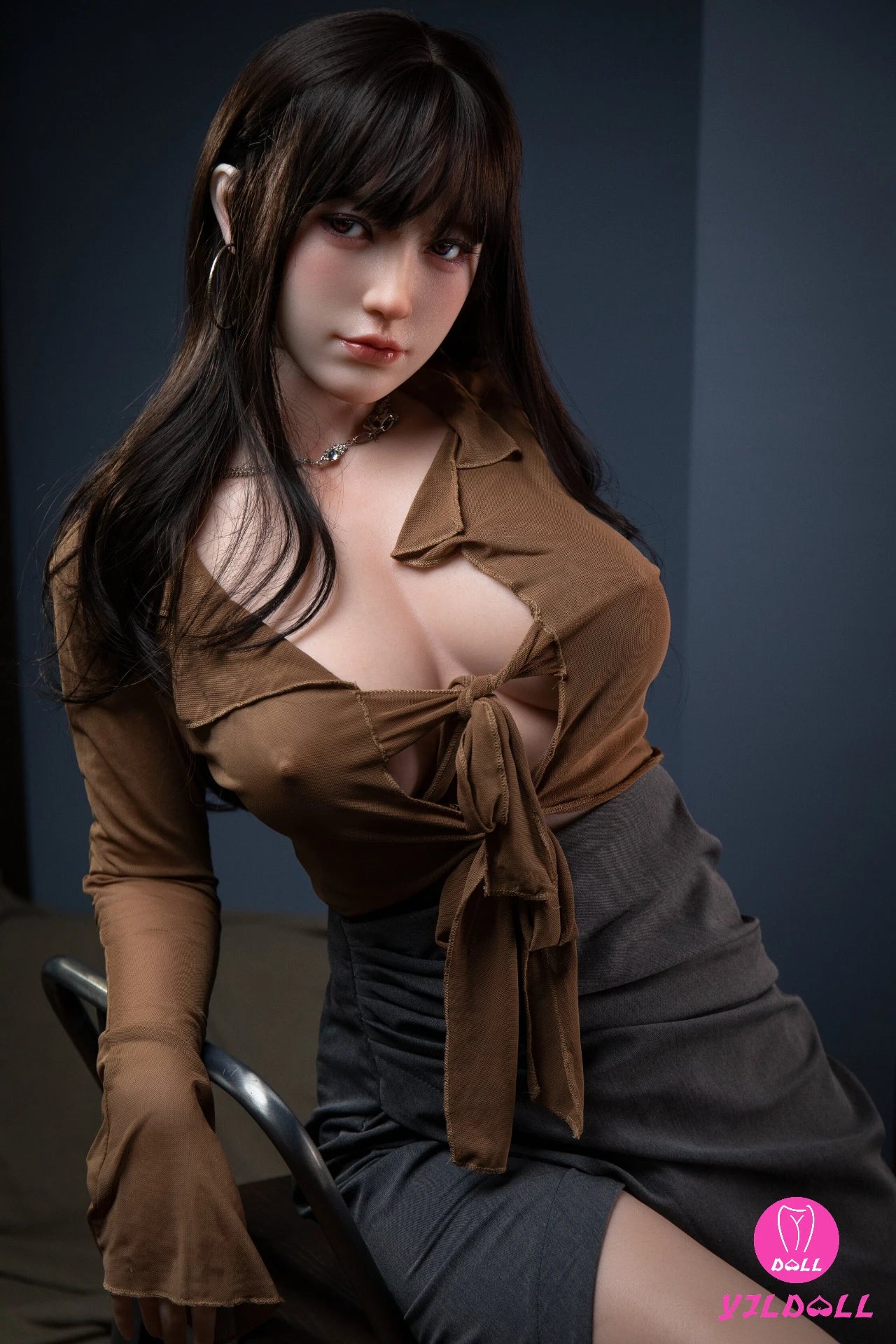 Giselle 160CM/5FT2 D Cup TPE Body+Silicone Head Sex Doll-US