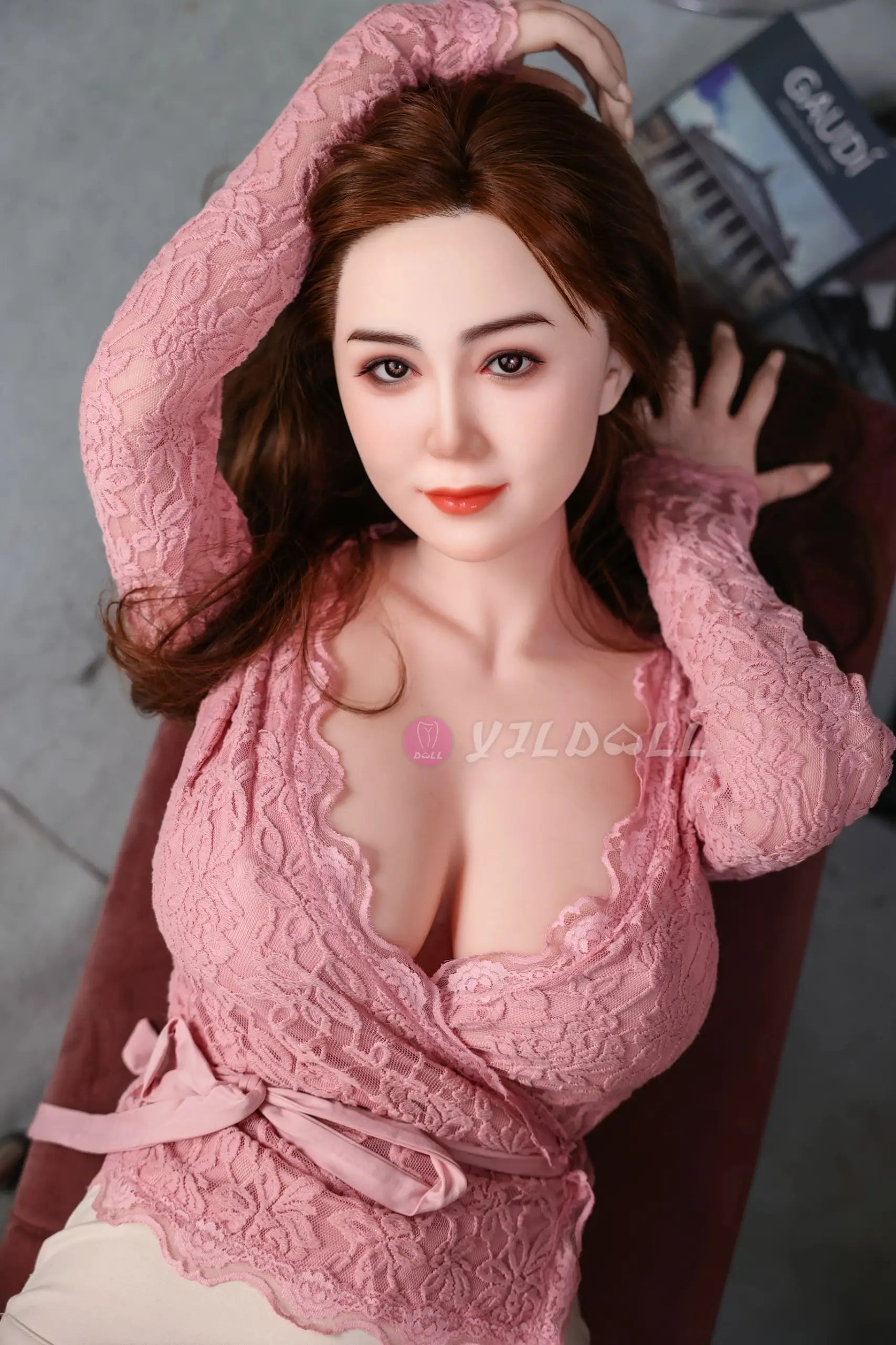 Zhang Fang 158CM/5FT2 G Cup TPE Body+Silicone Head Sex Doll