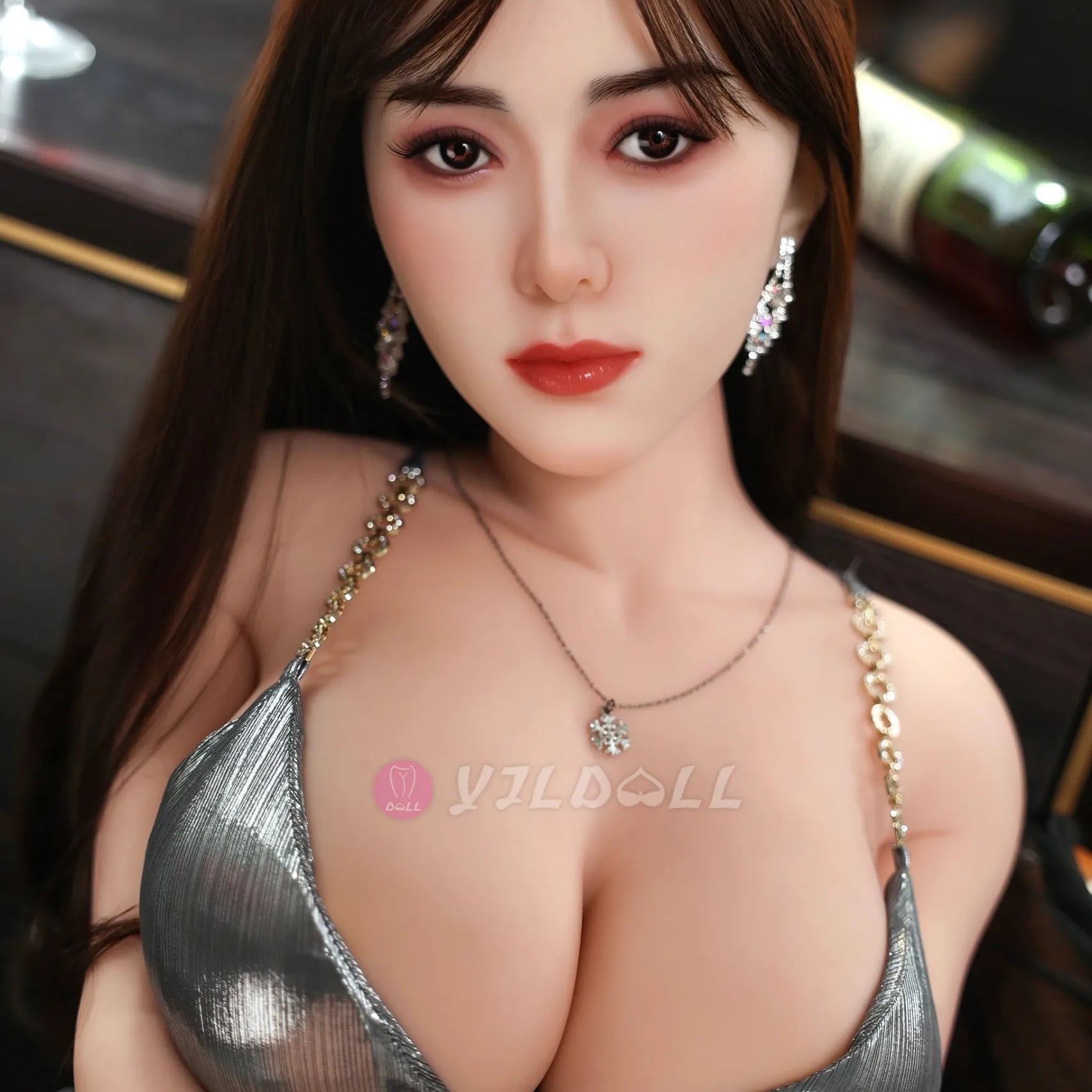 Muñeca sexual Shao Ting 163CMC/5FT3 F Cup, cuerpo de TPE y cabeza de silicona