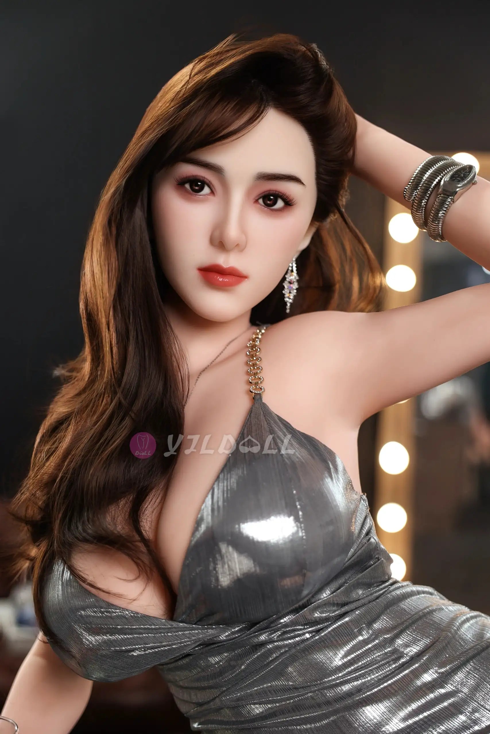 Shao Ting 163CMC/5FT3 F Cup TPE Body+Silicone Head Sex Doll