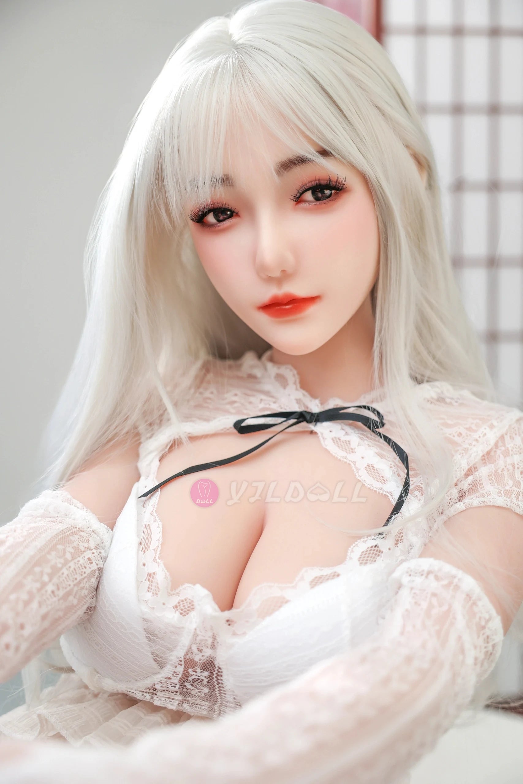 Hou Lan 163CM/5FT3 F Cup TPE Body+Silicone Head Sex Doll